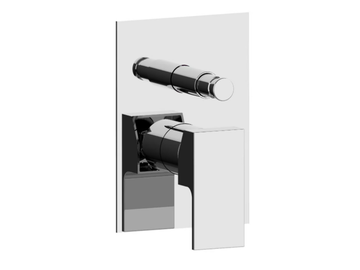 VITA DUE 35010 - Recessed shower mixer with plate by Rubinetterie Frattini - view 2